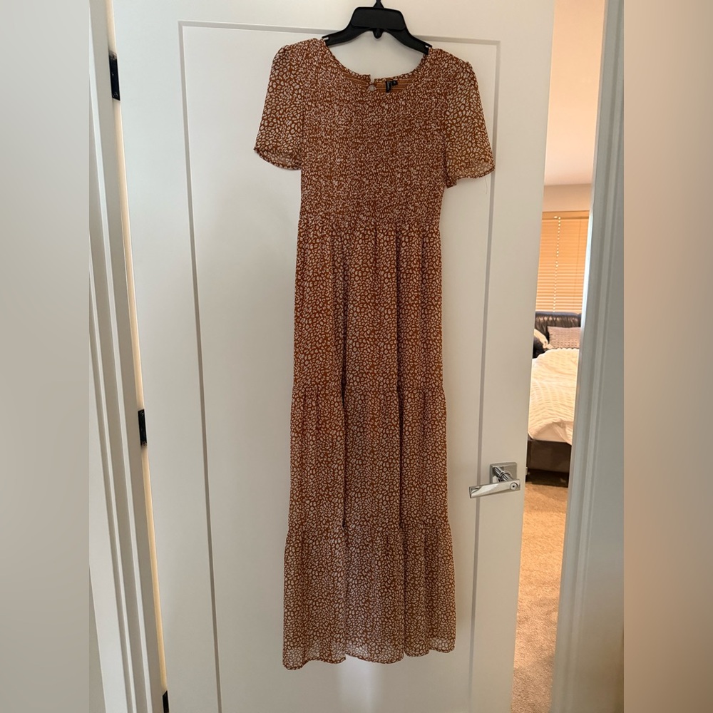 Cute leopard print dress